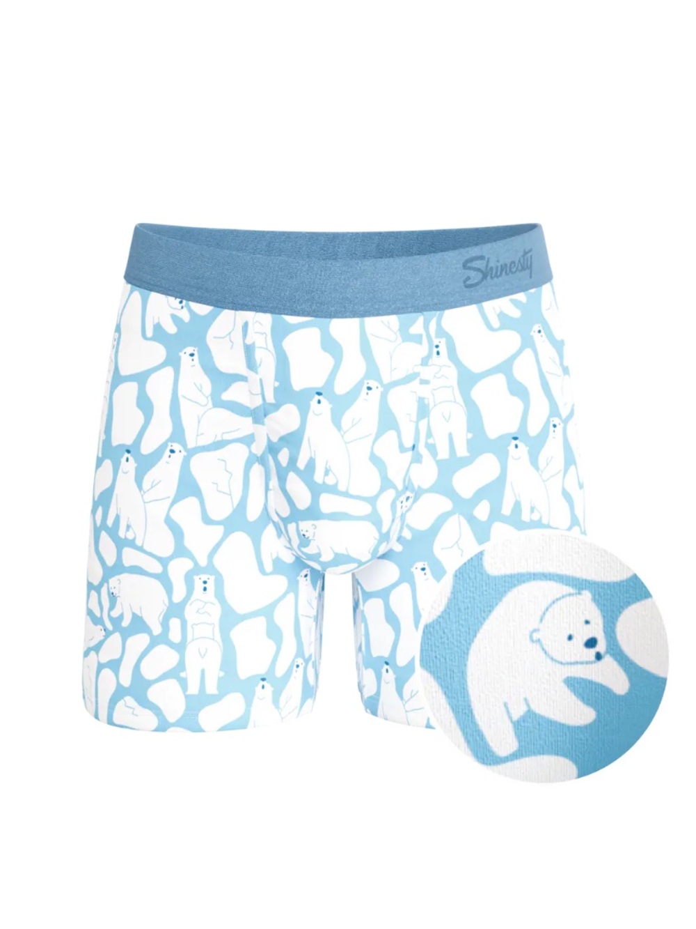 NWT Shinesty Ball Hammock Boxer Standard The Polar Polka X49